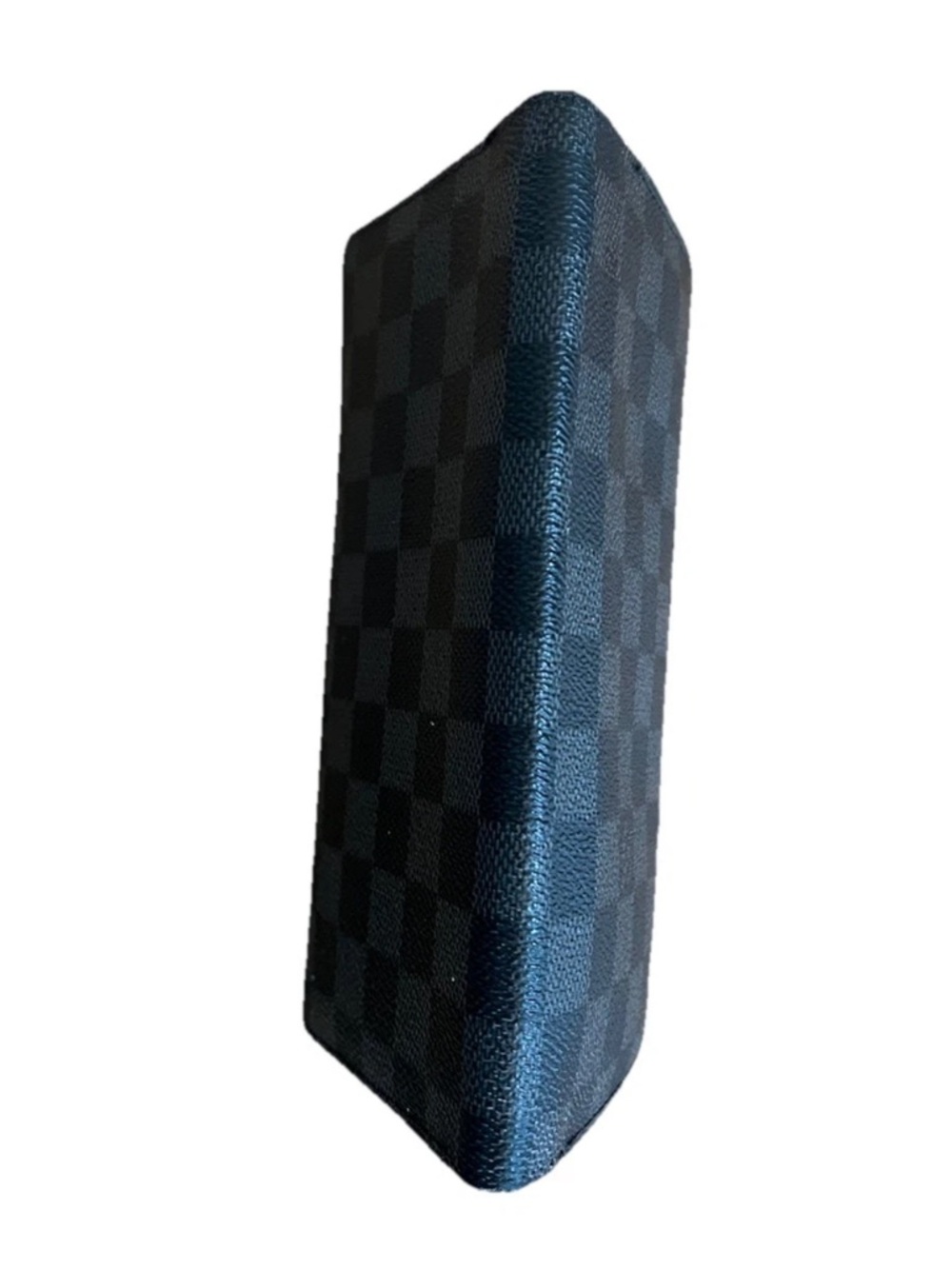 Authentic Louis Vuitton Brazza Damier Graphite Coated Canvas Long Wallet - Picture 7 of 12